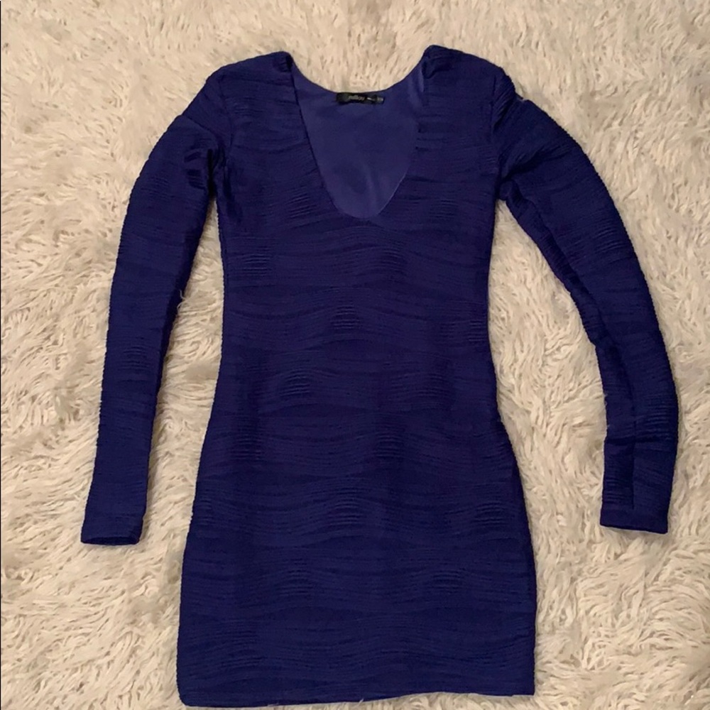 Tight Blue Mini Dress